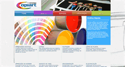 Desktop Screenshot of copiart.com.br