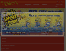 Tablet Screenshot of copiart.com.ar
